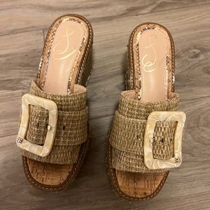 SAM EDELMAN LIVI ESPADRILLE WEDGE SANDAL